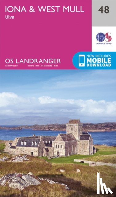 Ordnance Survey - Iona & West Mull, Ulva