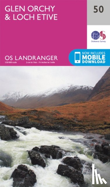 Ordnance Survey - Glen Orchy & Loch Etive
