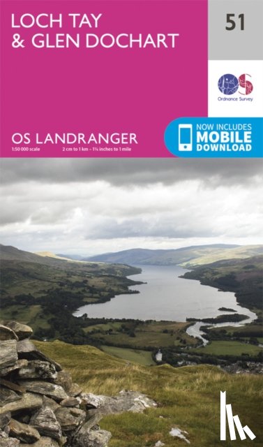 Ordnance Survey - Loch Tay & Glen Dochart