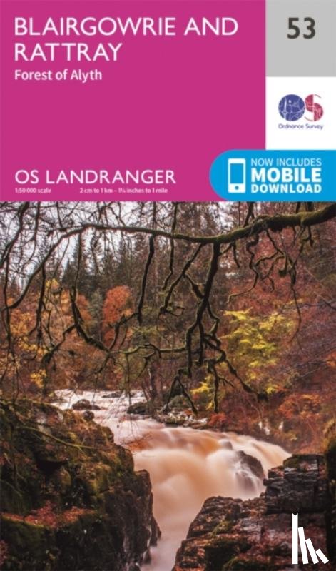 Ordnance Survey - Blairgowrie & Forest of Alyth