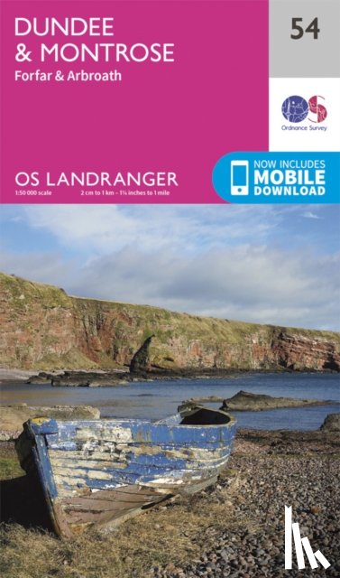 Ordnance Survey - Dundee & Montrose, Forfar & Arbroath