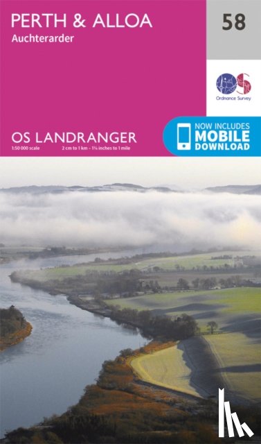 Ordnance Survey - Perth & Alloa, Auchterarder