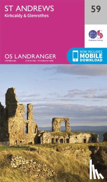 Ordnance Survey - St Andrews, Kirkcaldy & Glenrothes