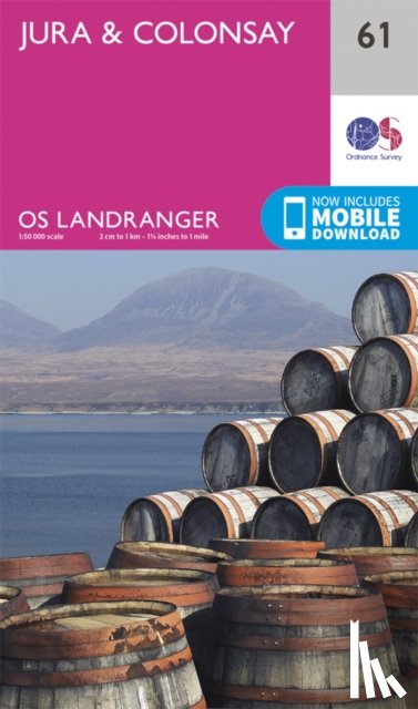 Ordnance Survey - Jura & Colonsay