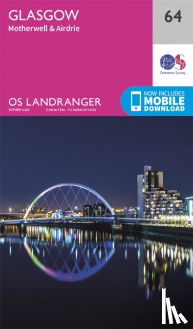 Ordnance Survey - Glasgow, Motherwell & Airdrie