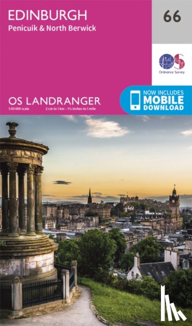 Ordnance Survey - Edinburgh, Penicuik & North Berwick