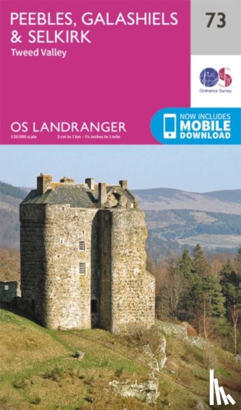 Ordnance Survey - Peebles, Galashiels & Selkirk, Tweed Valley