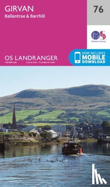 Ordnance Survey - Girvan, Ballantrae & Barrhill