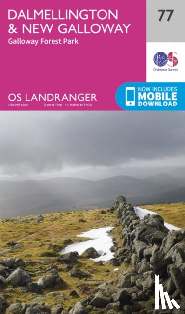 Ordnance Survey - Dalmellington & New Galloway, Galloway Forest Park