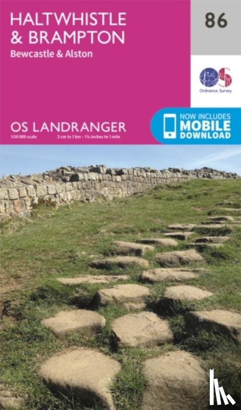 Ordnance Survey - Haltwhistle & Brampton, Bewcastle & Alston