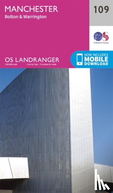 Ordnance Survey - Manchester, Bolton & Warrington