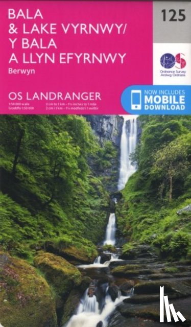 Ordnance Survey - Bala & Lake Vyrnwy, Berwyn