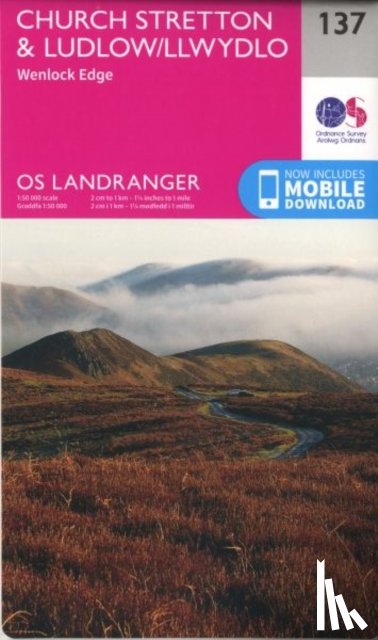 Ordnance Survey - Ludlow & Church Stretton, Wenlock Edge