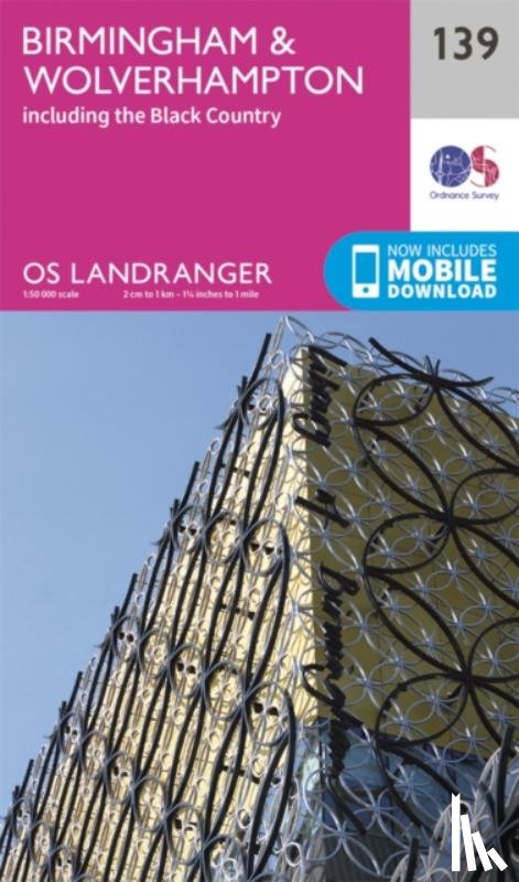 Ordnance Survey - Birmingham & Wolverhampton