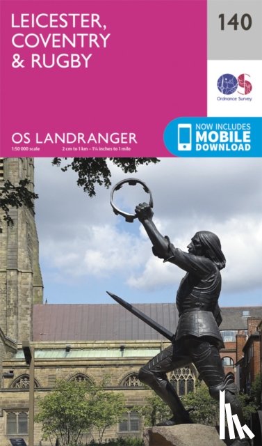 Ordnance Survey - Leicester, Coventry & Rugby