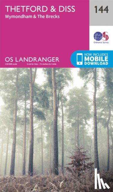 Ordnance Survey - Thetford & Diss, Breckland & Wymondham