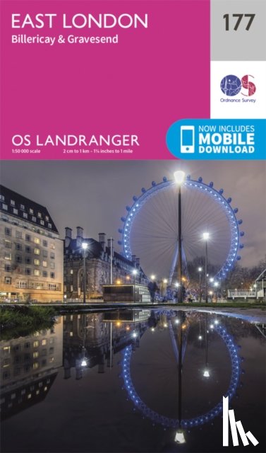 Ordnance Survey - East London, Billericay & Gravesend