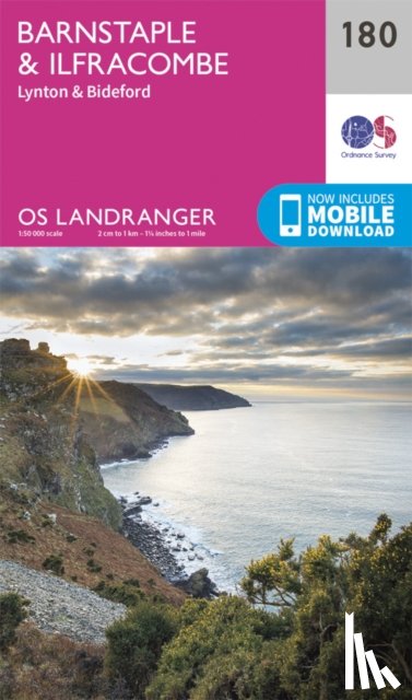 Ordnance Survey - Barnstaple & Ilfracombe, Lynton & Bideford