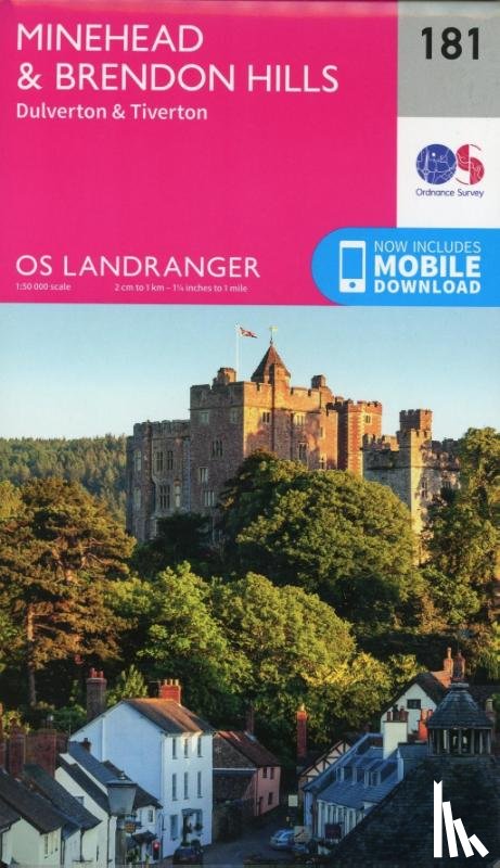 Ordnance Survey - Minehead & Brendon Hills, Dulverton & Tiverton