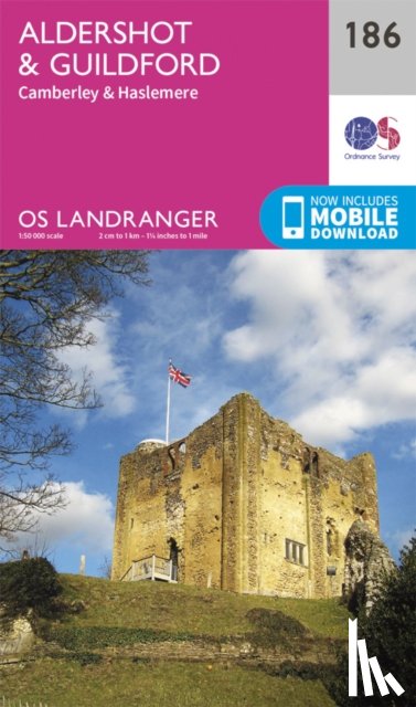 Ordnance Survey - Aldershot & Guildford, Camberley & Haslemere