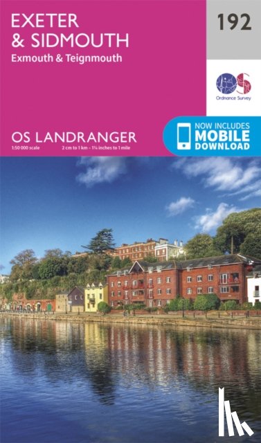 Ordnance Survey - Exeter & Sidmouth, Exmouth & Teignmouth