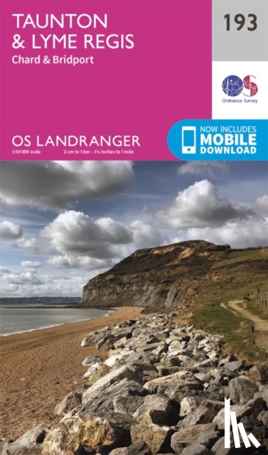 Ordnance Survey - Taunton & Lyme Regis, Chard & Bridport