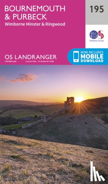 Ordnance Survey - Bournemouth & Purbeck, Wimborne Minster & Ringwood