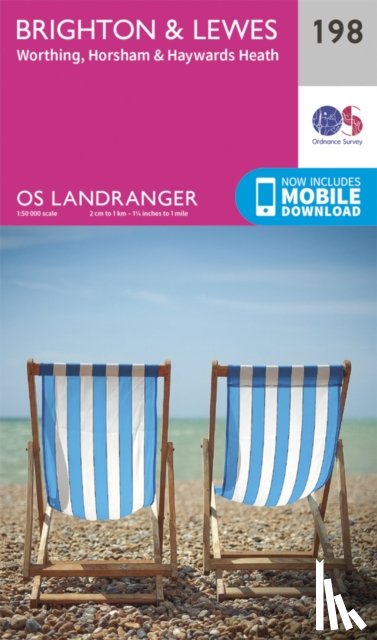 Ordnance Survey - Brighton & Lewes, Haywards Heath