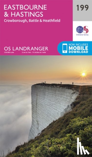Ordnance Survey - Eastbourne & Hastings, Battle & Heathfield