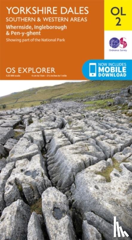 Ordnance Survey - Yorkshire Dales South & Western