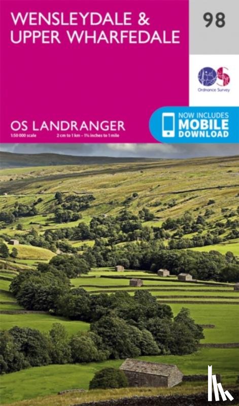 Ordnance Survey - Wensleydale & Upper Wharfedale