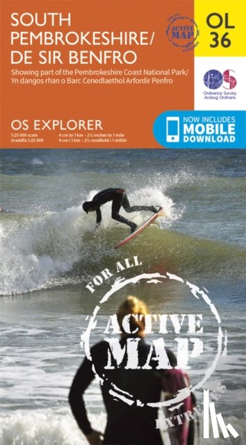 Ordnance Survey - South Pembrokeshire / De Sir Benfro