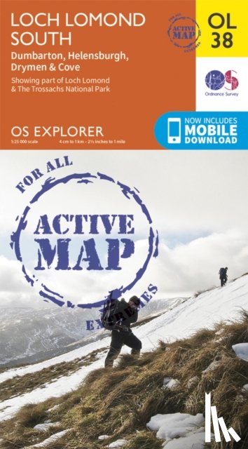 Ordnance Survey - Loch Lomond South, Dumbarton & Helensburgh, Drymen & Cove
