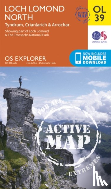 Ordnance Survey - Loch Lomond North, Tyndrum, Crianlarich & Arrochar