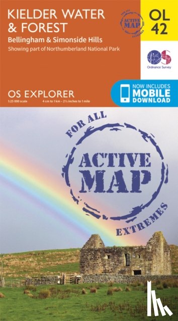 Ordnance Survey - Kielder Water & Forest, Bellingham & Simonside Hills