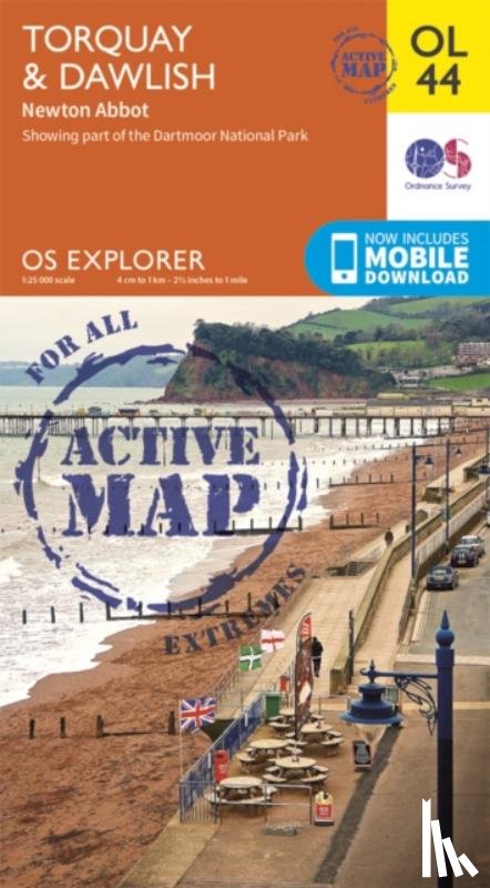 Ordnance Survey - Torquay & Dawlish, Newton Abbot