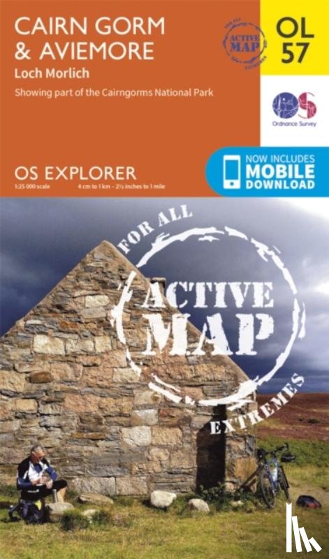 Ordnance Survey - Cairn Gorm & Aviemore, Loch Morlich