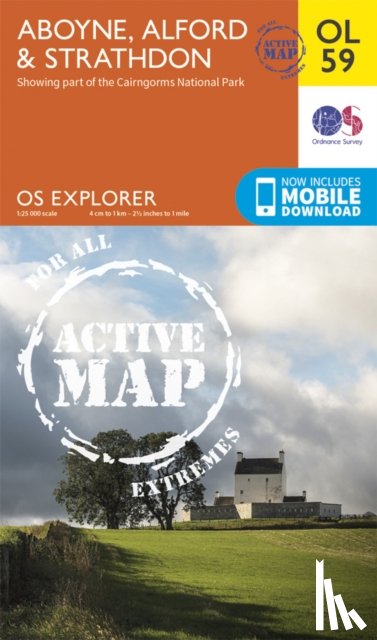 Ordnance Survey - Aboyne, Alford & Strathdon