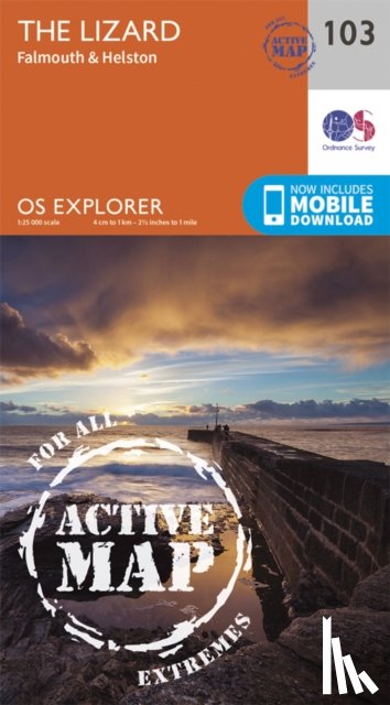 Ordnance Survey - Lizard, Falmouth and Helston