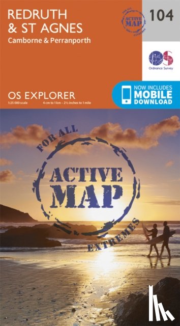 Ordnance Survey - Redruth and St Agnes