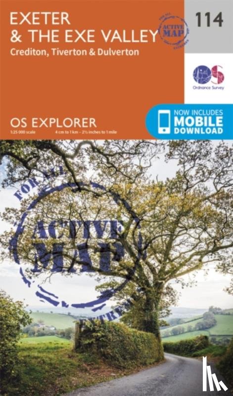 Ordnance Survey - Exeter and the Exe Valley