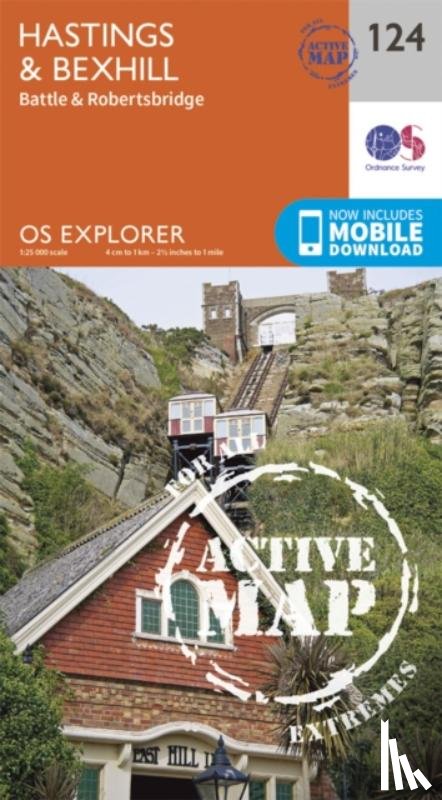 Ordnance Survey - Hastings and Bexhill