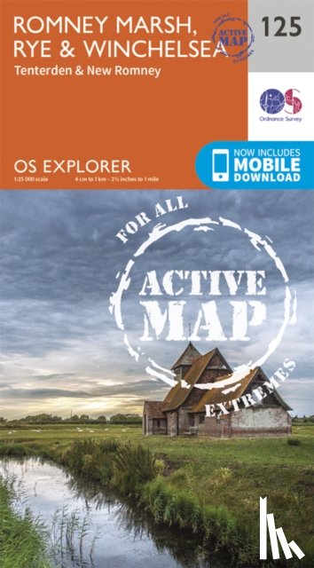 Ordnance Survey - Romney Marsh, Rye and Winchelsea