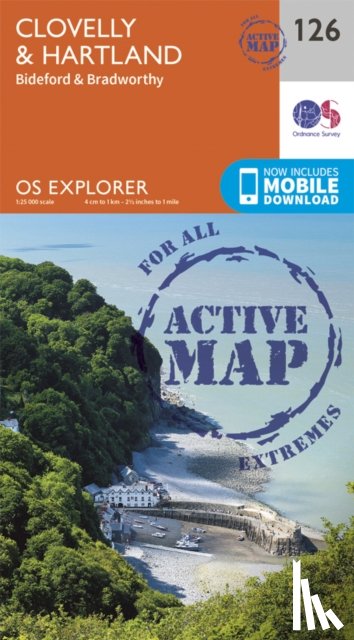 Ordnance Survey - Clovelly and Hartland
