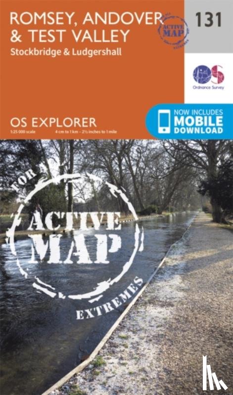 Ordnance Survey - Romsey, Andover and Test Valley
