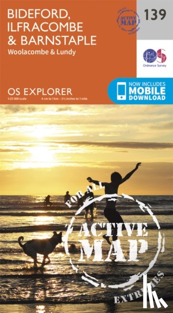 Ordnance Survey - Bideford, Ilfracombe and Barnstaple