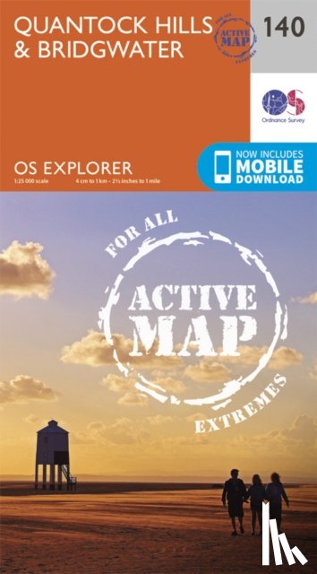Ordnance Survey - Quantock Hills and Bridgwater