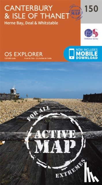 Ordnance Survey - Canterbury and the Isle of Thanet