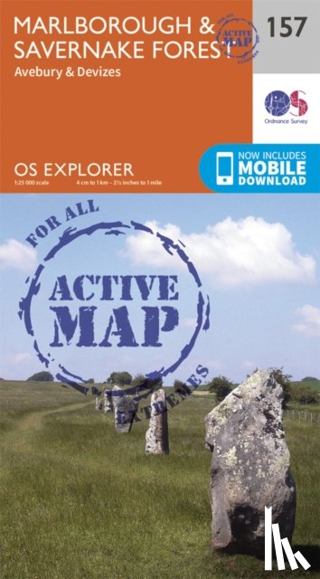 Ordnance Survey - Marlborough and Savernake Forest