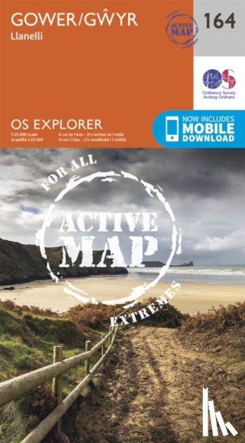 Ordnance Survey - Gower, Llanelli
